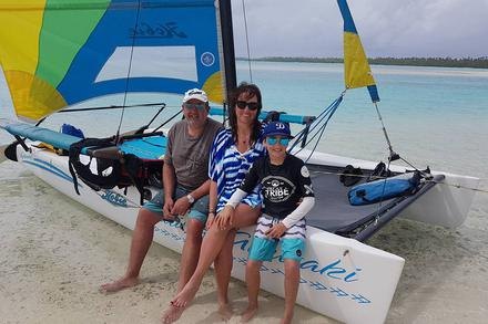 Sailing Aitutaki