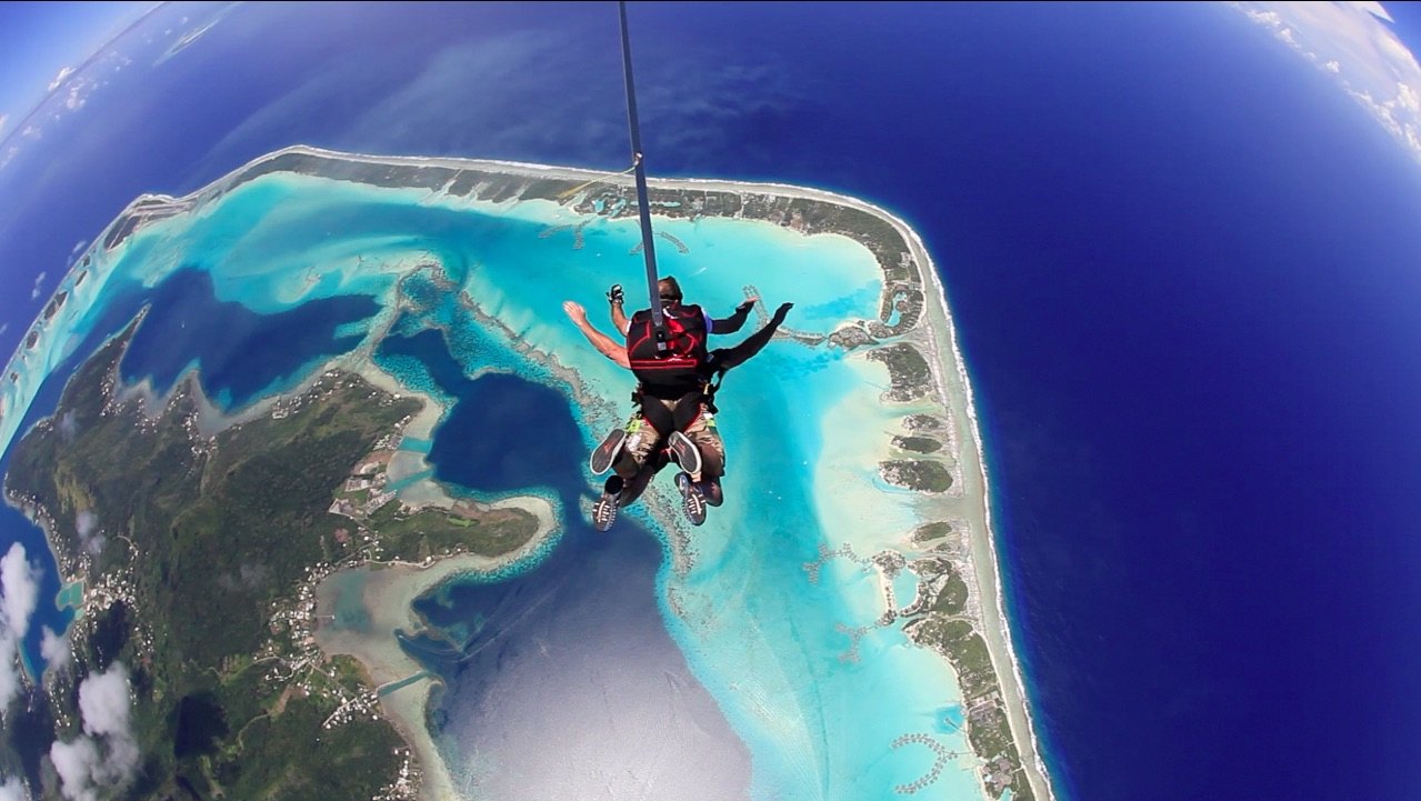 SkyDive Tahiti - Bora Bora